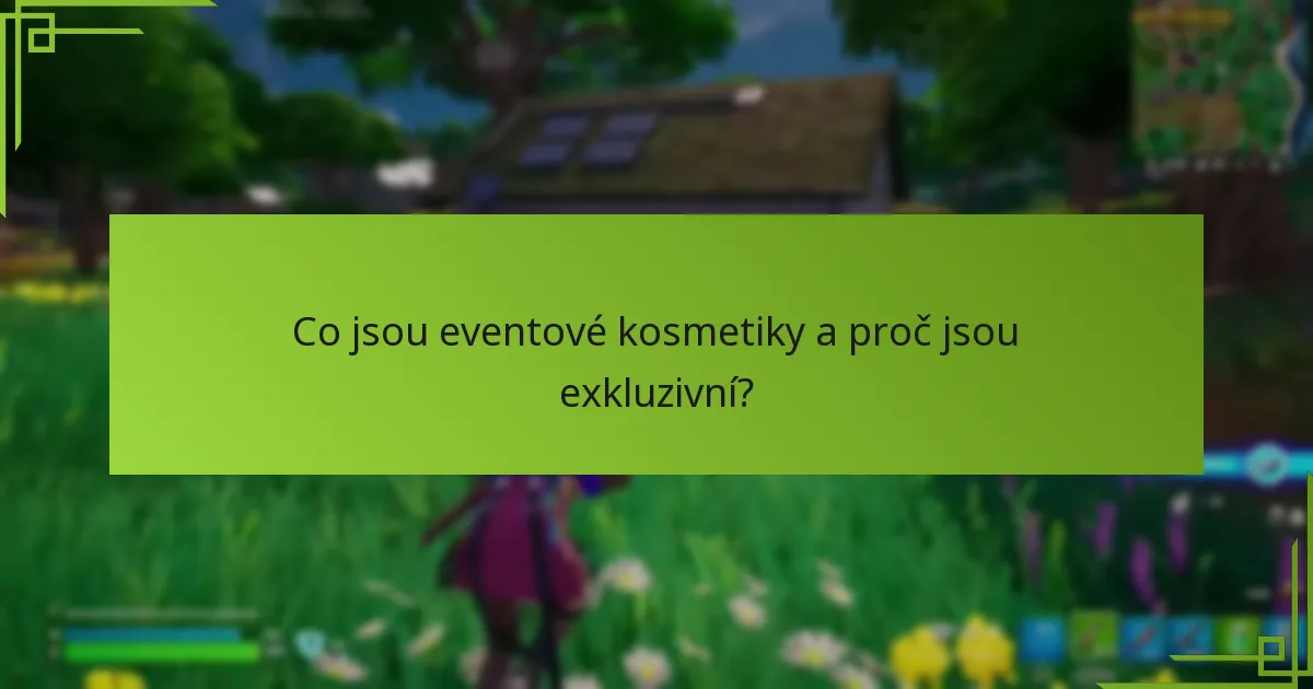 Jak je určována vzácnost eventových kosmetik?