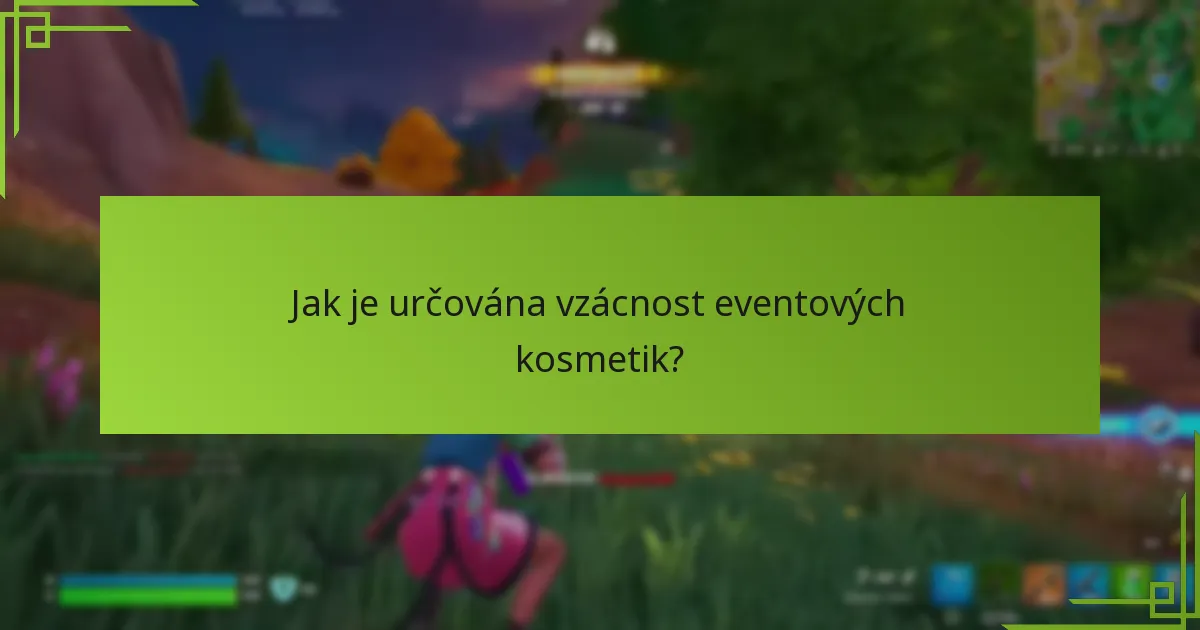 Jak mohou hráči odemknout eventové kosmetiky?