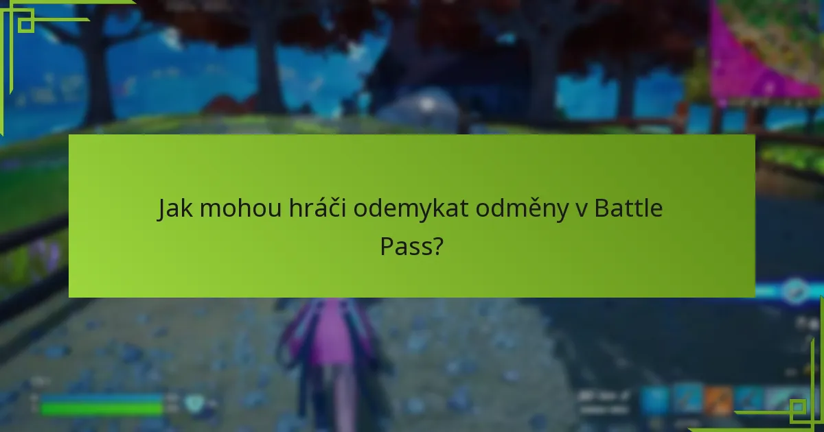 Jak mohou hráči odemykat odměny v Battle Pass?