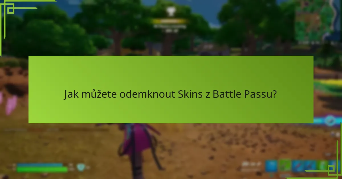 Jaké jsou úrovně vzácnosti Skinů z Battle Passu?