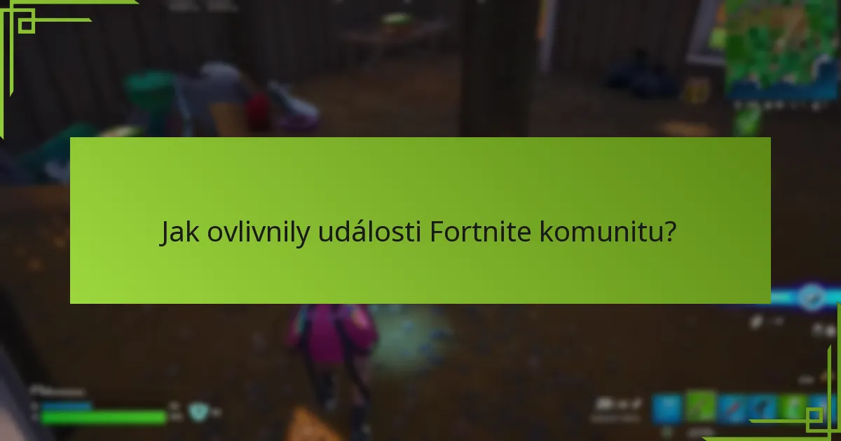 Jaké významné odměny byly nabízeny během událostí Fortnite?