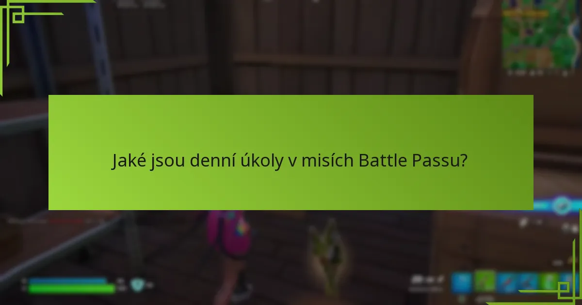 Jaké jsou odměny za dokončení misí Battle Passu?